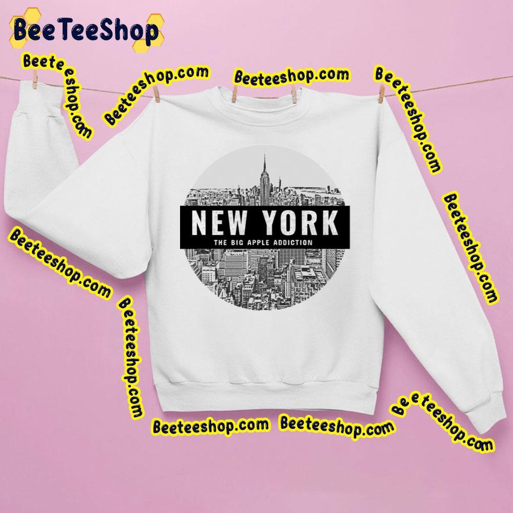 The Big Apple New York New York Beeteeshop Trending Unisex Sweatshirt The Big Apple New York New York Beeteeshop Trending Unisex Sweatshirt