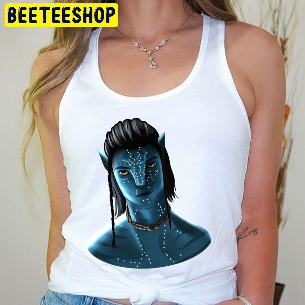 The Face Jake Sully Avatar The Way Of Water Beeteeshop Trending Unisex T-Shirt The Face Jake Sully Avatar The Way Of Water Beeteeshop Trending Unisex T-Shirt