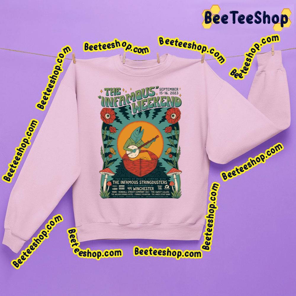 The Infamous Stringdusters 2023 September Beeteeshop Trending Unisex T-Shirt The Infamous Stringdusters 2023 September Beeteeshop Trending Unisex T-Shirt