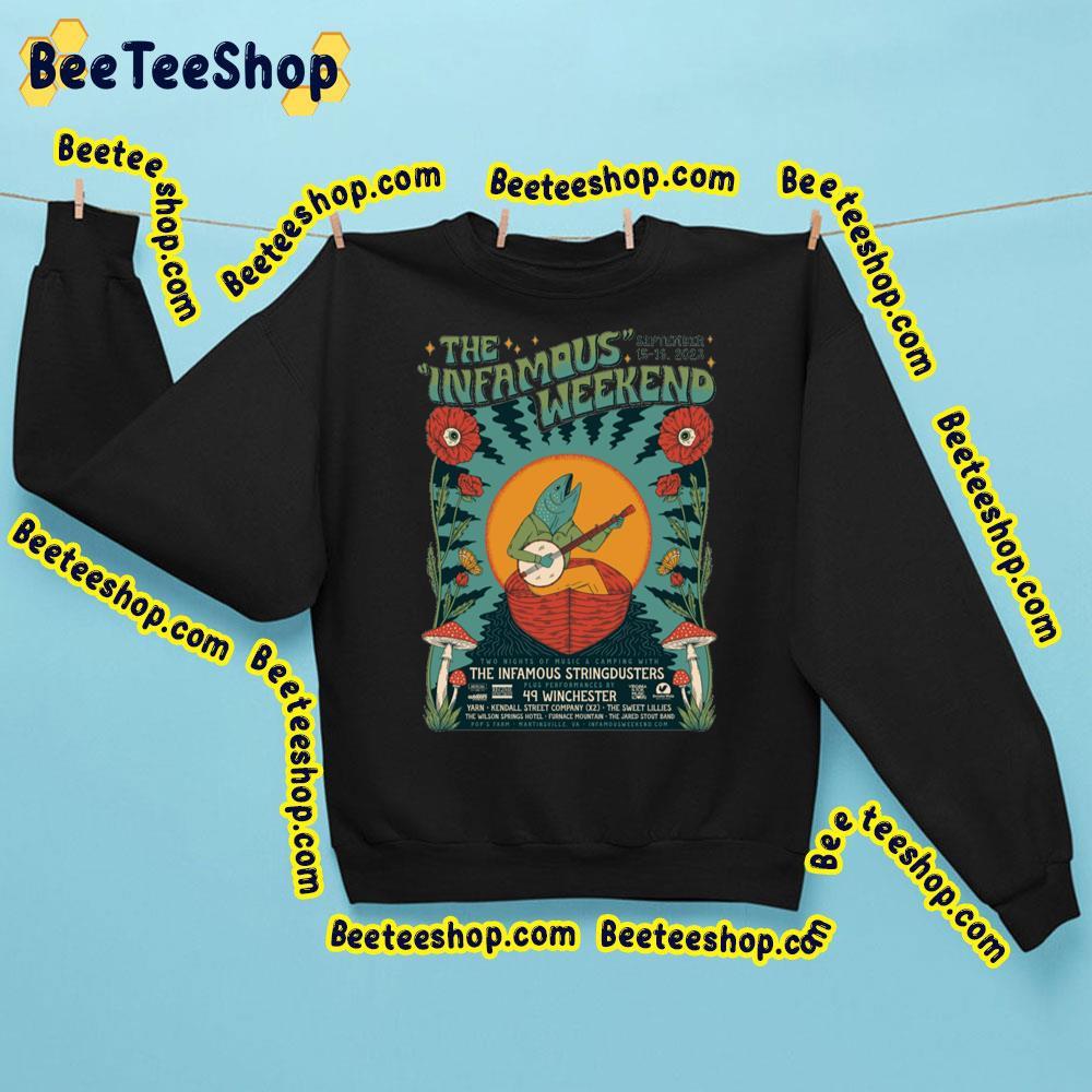 The Infamous Stringdusters 2023 September Beeteeshop Trending Unisex T-Shirt The Infamous Stringdusters 2023 September Beeteeshop Trending Unisex T-Shirt