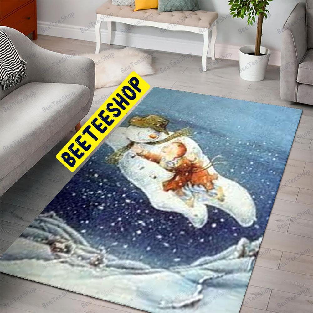 The Snowman 2 Trending Rug Rectangle The Snowman 2 Trending Rug Rectangle