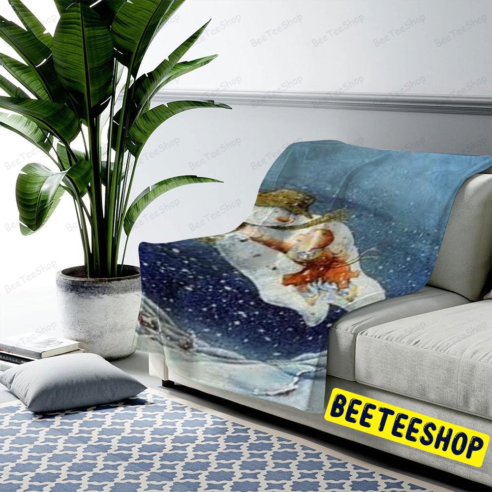 The Snowman 2 Trending US Cozy Blanket The Snowman 2 Trending US Cozy Blanket