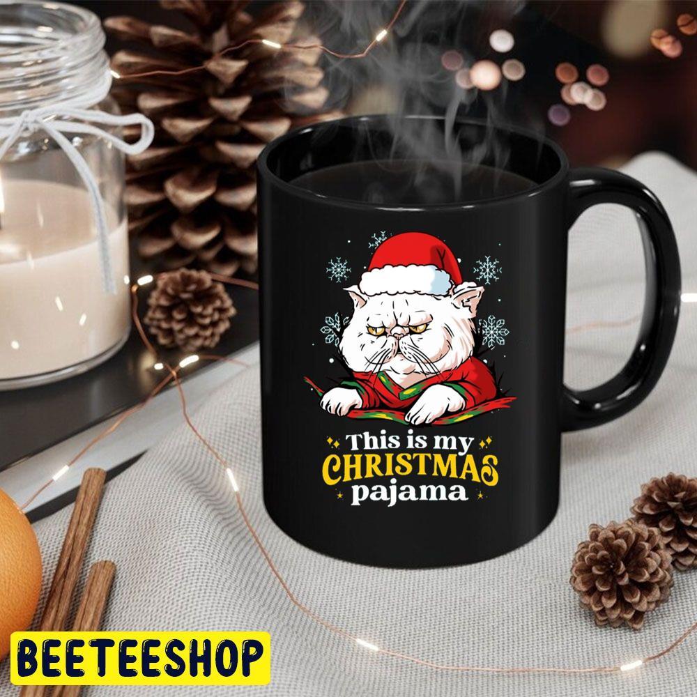 This Is My Christmas Pajama Funny Santa Cat Grumpy Beeteeshop Trending Unisex Sweatshirt This Is My Christmas Pajama Funny Santa Cat Grumpy Beeteeshop Trending Unisex Sweatshirt
