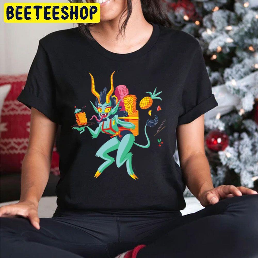 Tiki Krampus Christmas Beeteeshop Trending Unisex Sweatshirt Tiki Krampus Christmas Beeteeshop Trending Unisex Sweatshirt