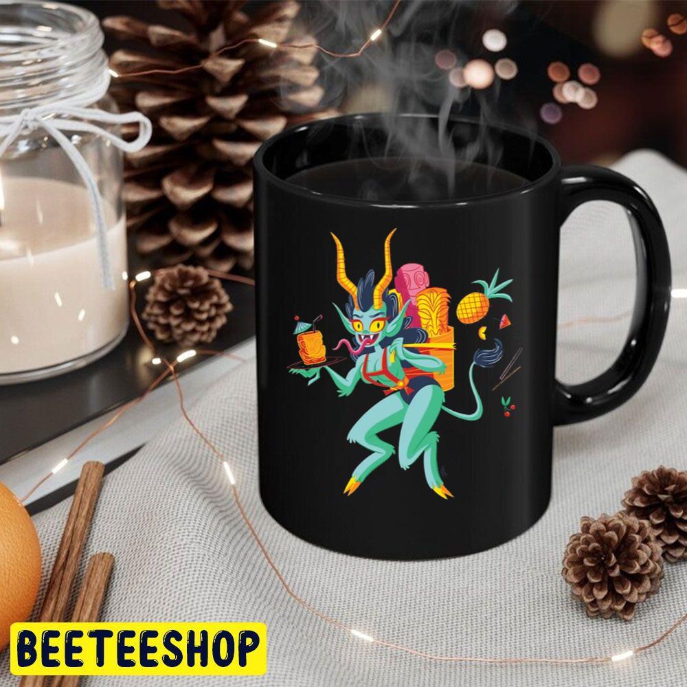 Tiki Krampus Christmas Beeteeshop Trending Unisex Sweatshirt Tiki Krampus Christmas Beeteeshop Trending Unisex Sweatshirt