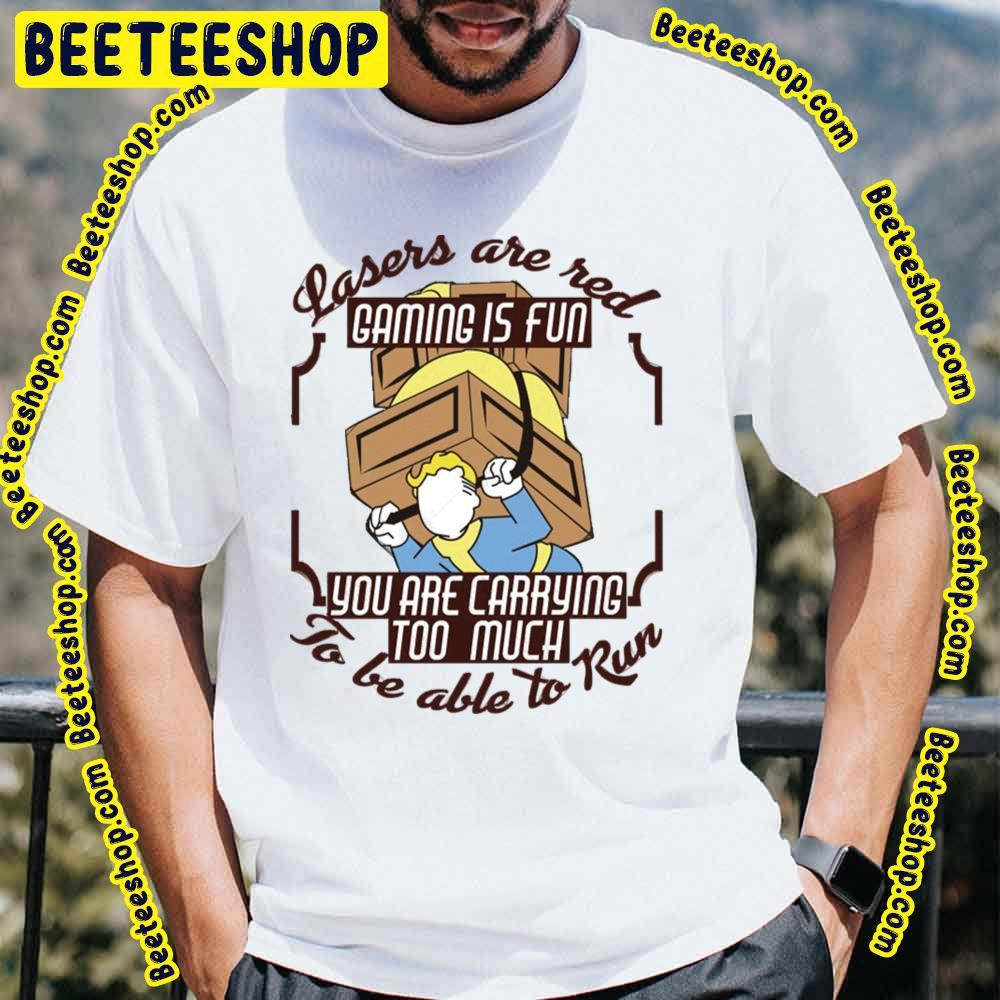 Too Much Weight Fallout Unisex T-Shirt Too Much Weight Fallout Unisex T-Shirt