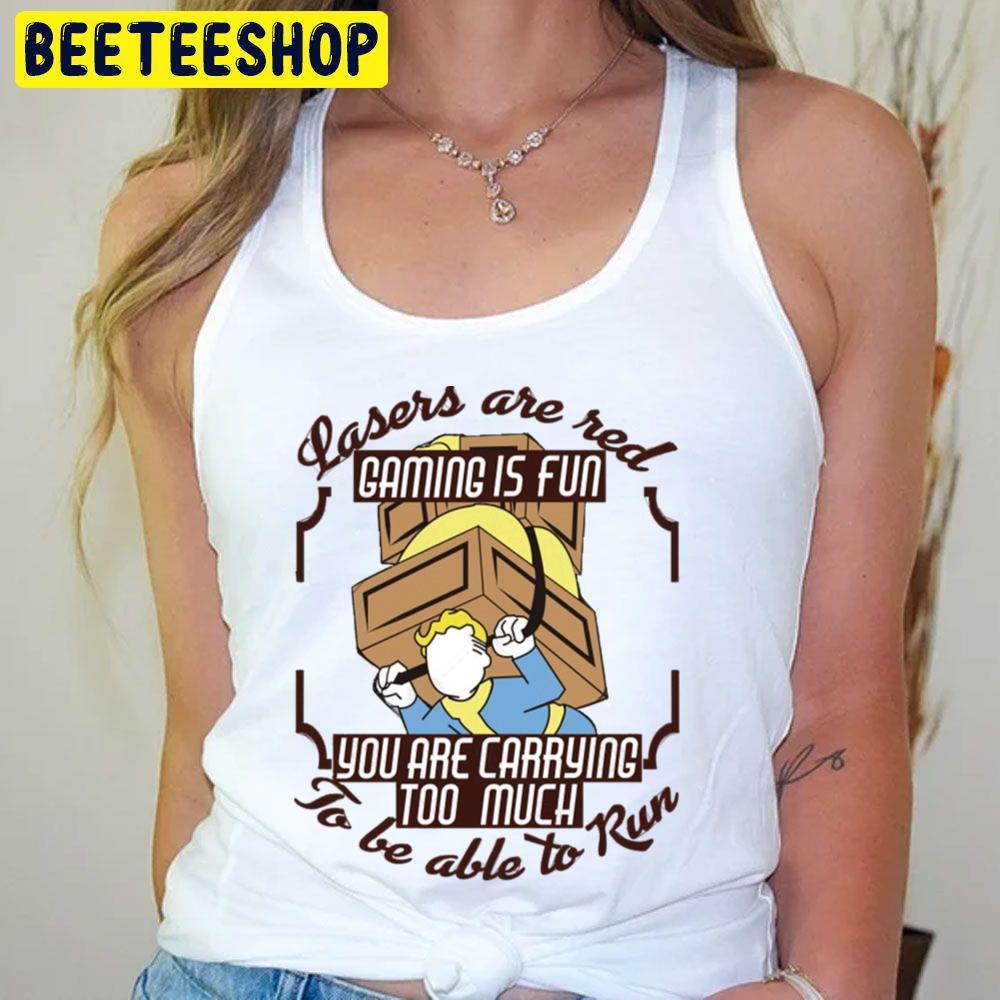 Too Much Weight Fallout Unisex T-Shirt Too Much Weight Fallout Unisex T-Shirt