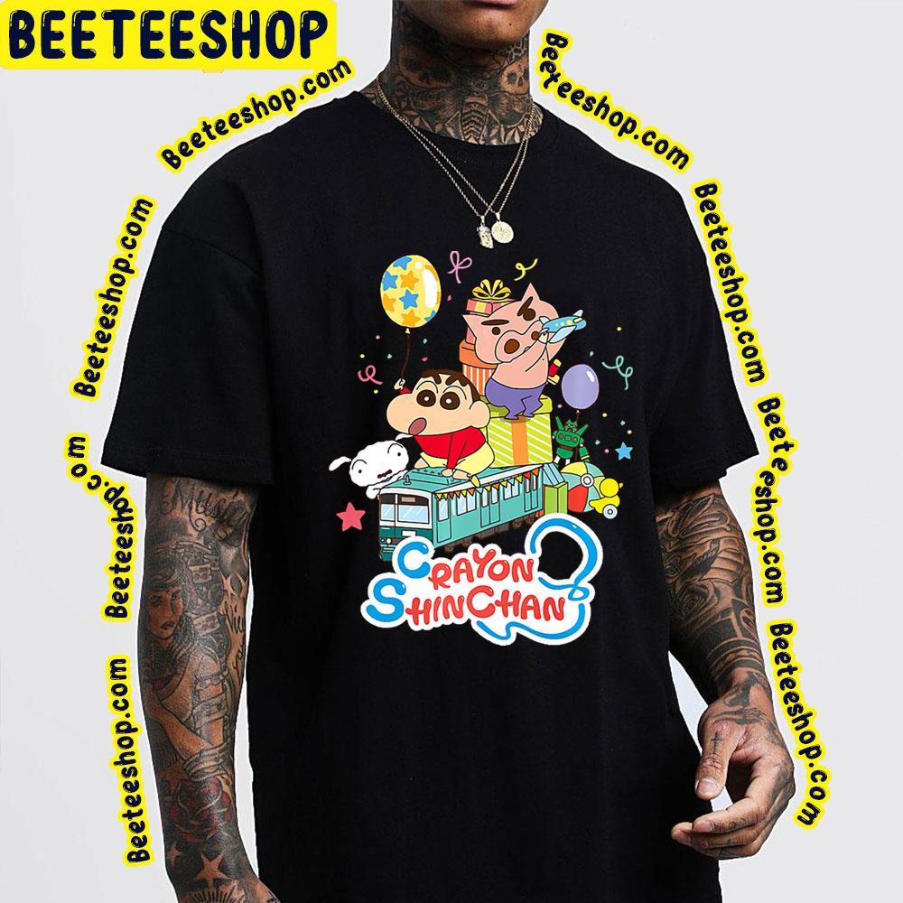 Train Crayon Shin Chan Beeteeshop Trending Unisex T-Shirt Train Crayon Shin Chan Beeteeshop Trending Unisex T-Shirt