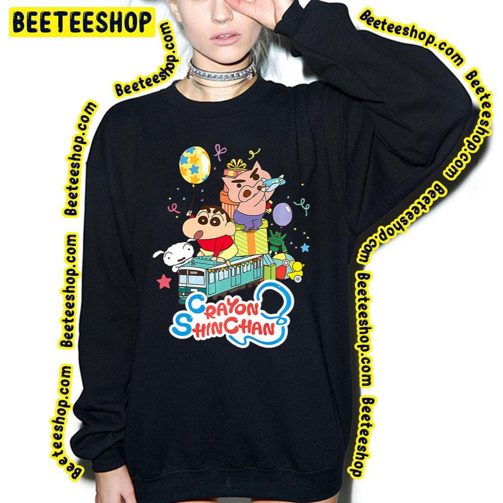 Train Crayon Shin Chan Beeteeshop Trending Unisex T-Shirt Train Crayon Shin Chan Beeteeshop Trending Unisex T-Shirt