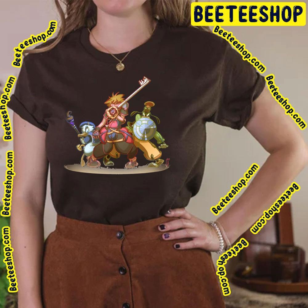 Trio Kingdom Hearts Beeteeshop Trending Unisex T-Shirt Trio Kingdom Hearts Beeteeshop Trending Unisex T-Shirt