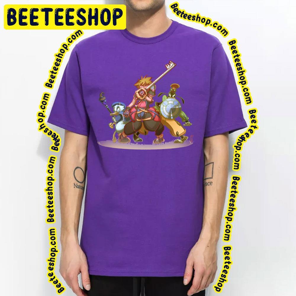 Trio Kingdom Hearts Beeteeshop Trending Unisex T-Shirt Trio Kingdom Hearts Beeteeshop Trending Unisex T-Shirt