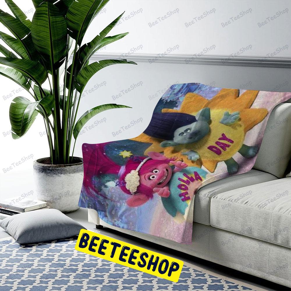 Trolls Holiday 05 Trending US Cozy Blanket Trolls Holiday 05 Trending US Cozy Blanket