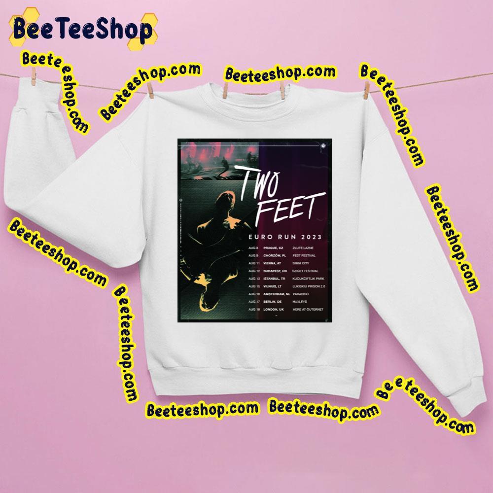 Two Feet Eu Run 2023 Beeteeshop Trending Unisex Sweatshirt Two Feet Eu Run 2023 Beeteeshop Trending Unisex Sweatshirt