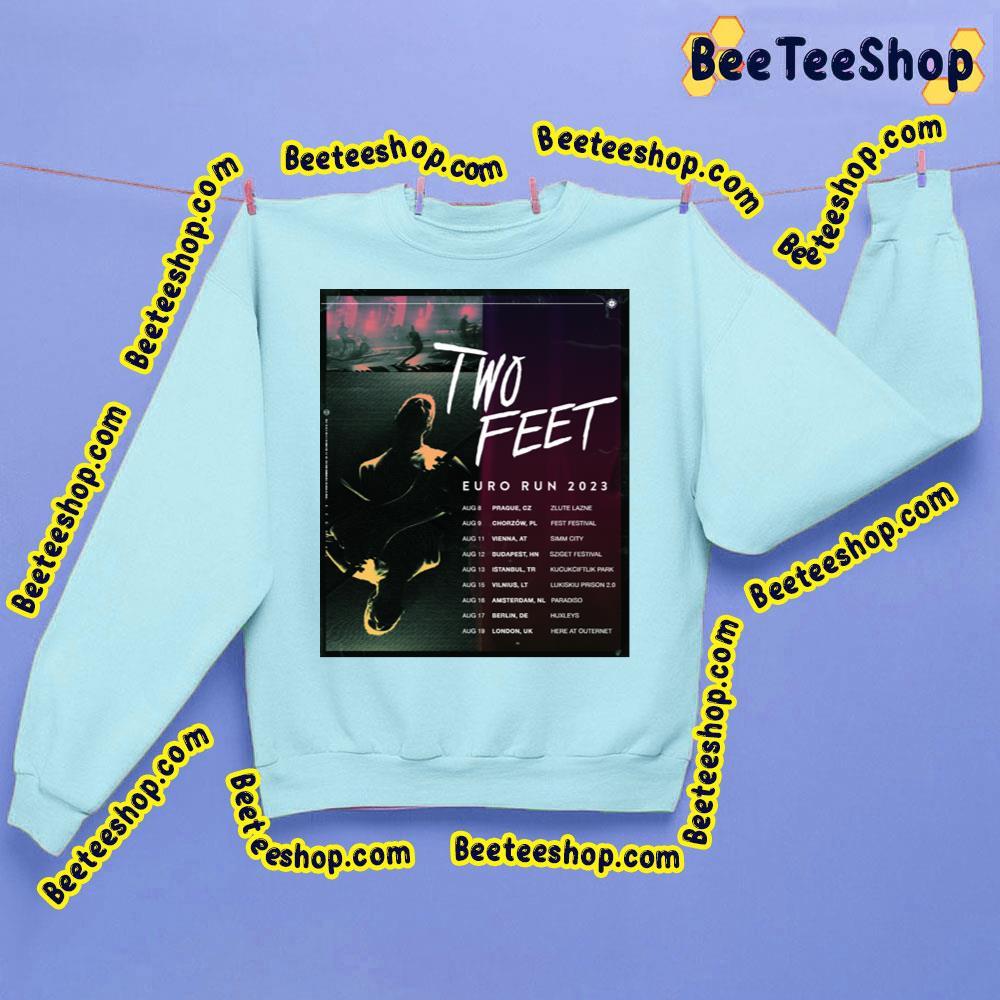 Two Feet Eu Run 2023 Beeteeshop Trending Unisex Sweatshirt Two Feet Eu Run 2023 Beeteeshop Trending Unisex Sweatshirt