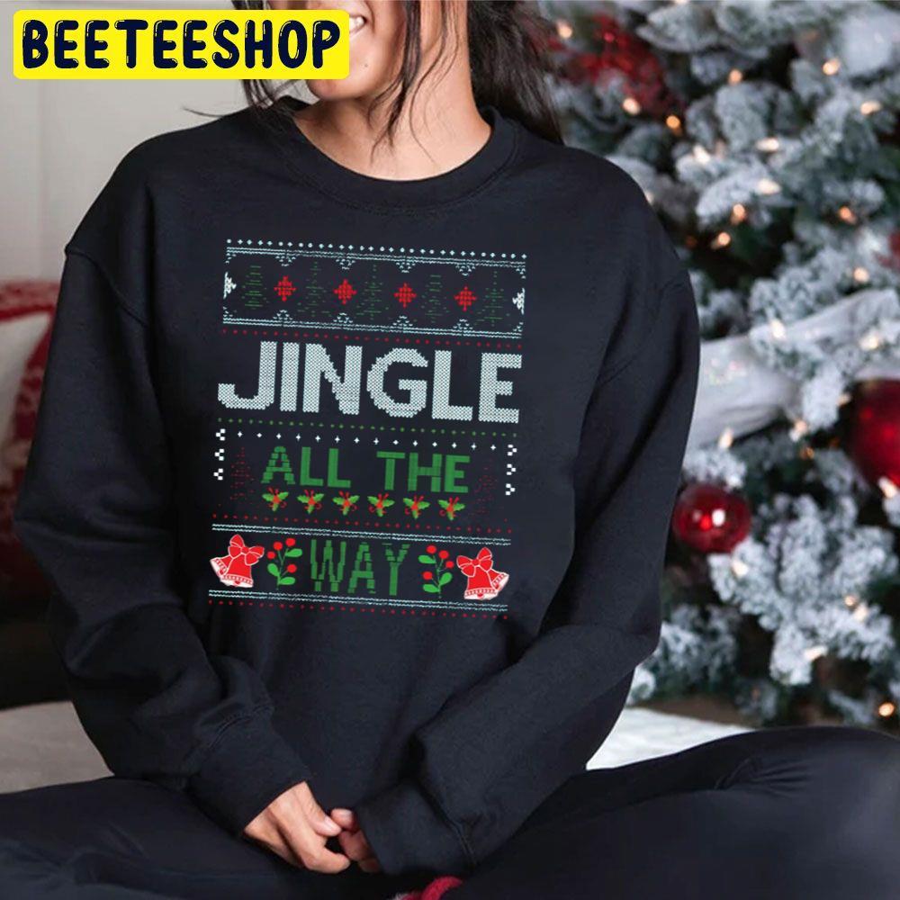 Ugly Christmas Jingle All The Way Beeteeshop Trending Unisex Hoodie Ugly Christmas Jingle All The Way Beeteeshop Trending Unisex Hoodie
