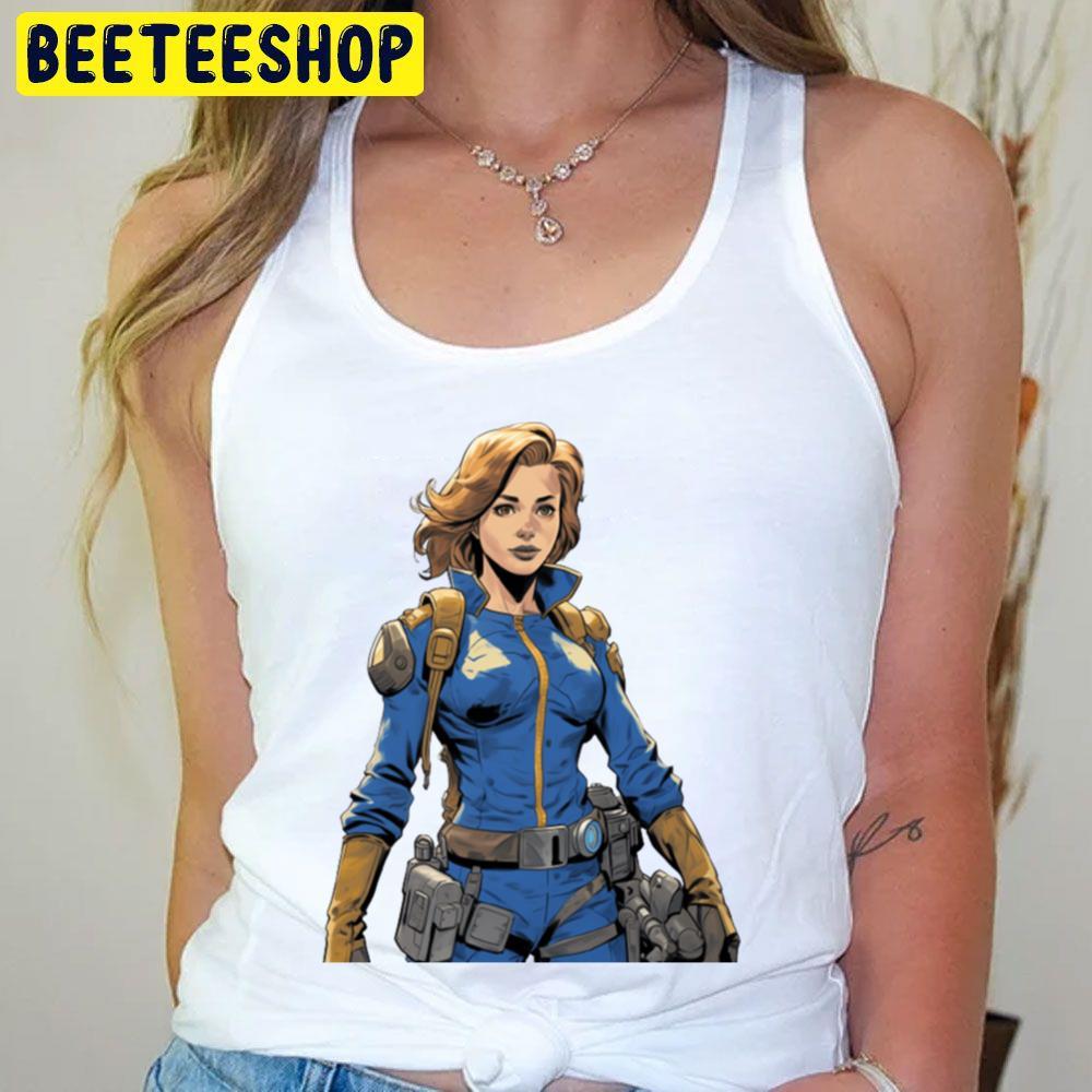 Vault Girl Fallout Fallout Unisex T-Shirt Vault Girl Fallout Fallout Unisex T-Shirt