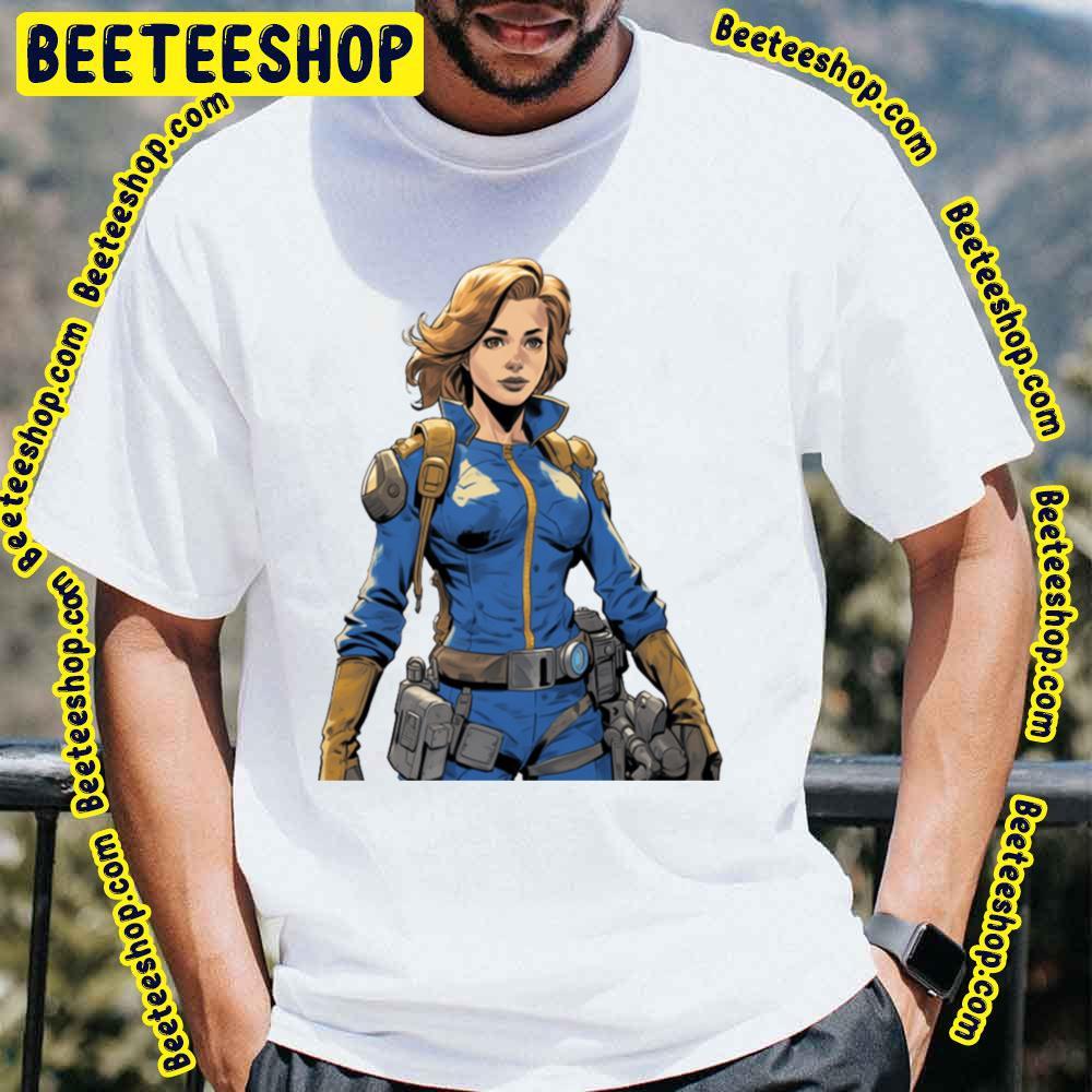 Vault Girl Fallout Fallout Unisex T-Shirt Vault Girl Fallout Fallout Unisex T-Shirt