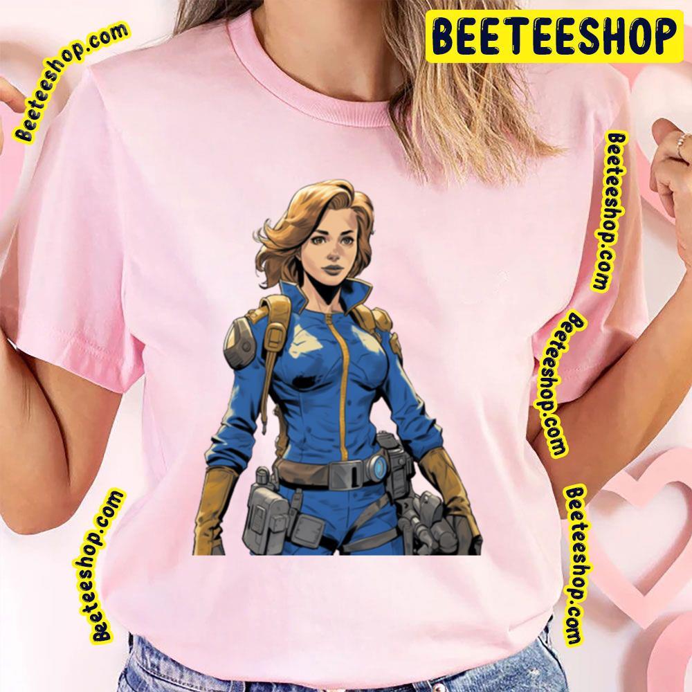 Vault Girl Fallout Fallout Unisex T-Shirt Vault Girl Fallout Fallout Unisex T-Shirt