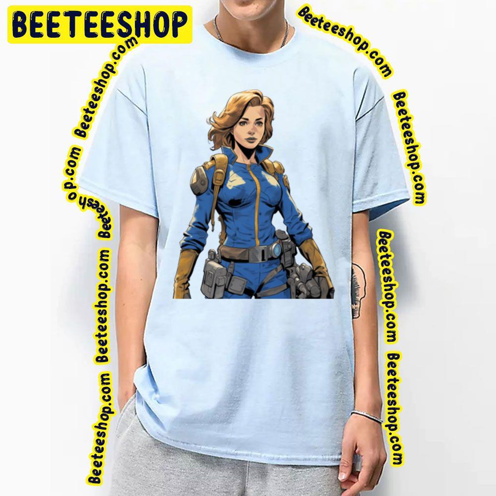 Vault Girl Fallout Fallout Unisex T-Shirt Vault Girl Fallout Fallout Unisex T-Shirt