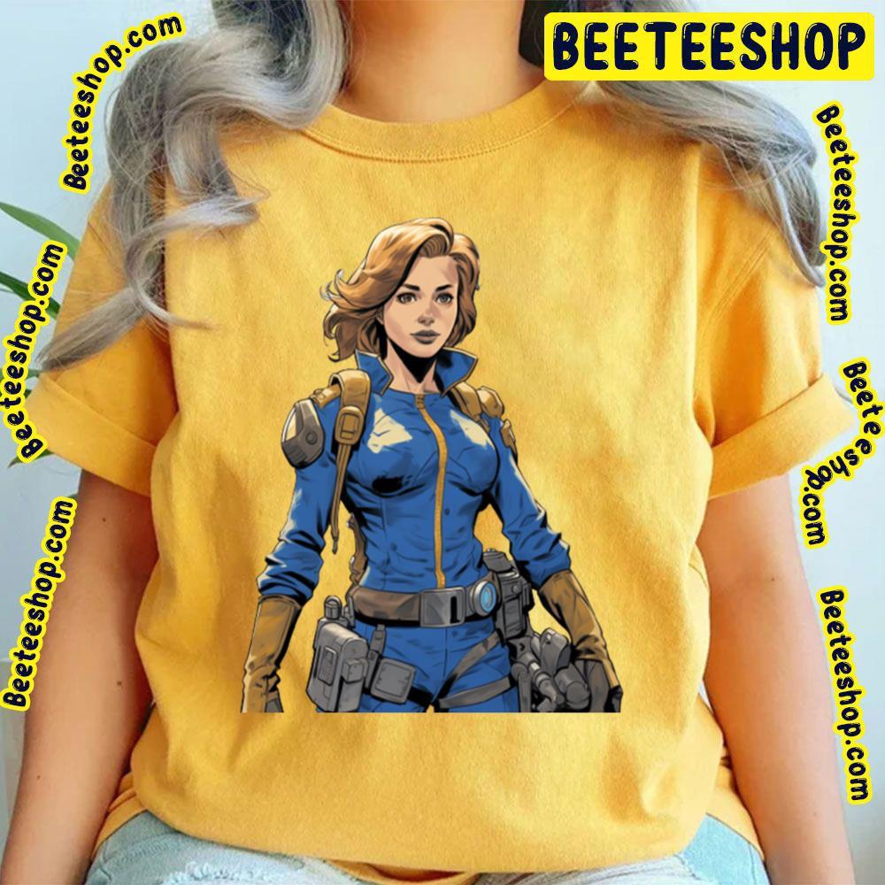 Vault Girl Fallout Fallout Unisex T-Shirt Vault Girl Fallout Fallout Unisex T-Shirt
