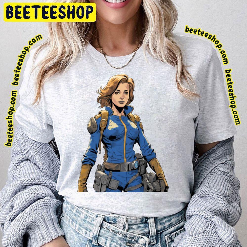Vault Girl Fallout Fallout Unisex T-Shirt Vault Girl Fallout Fallout Unisex T-Shirt