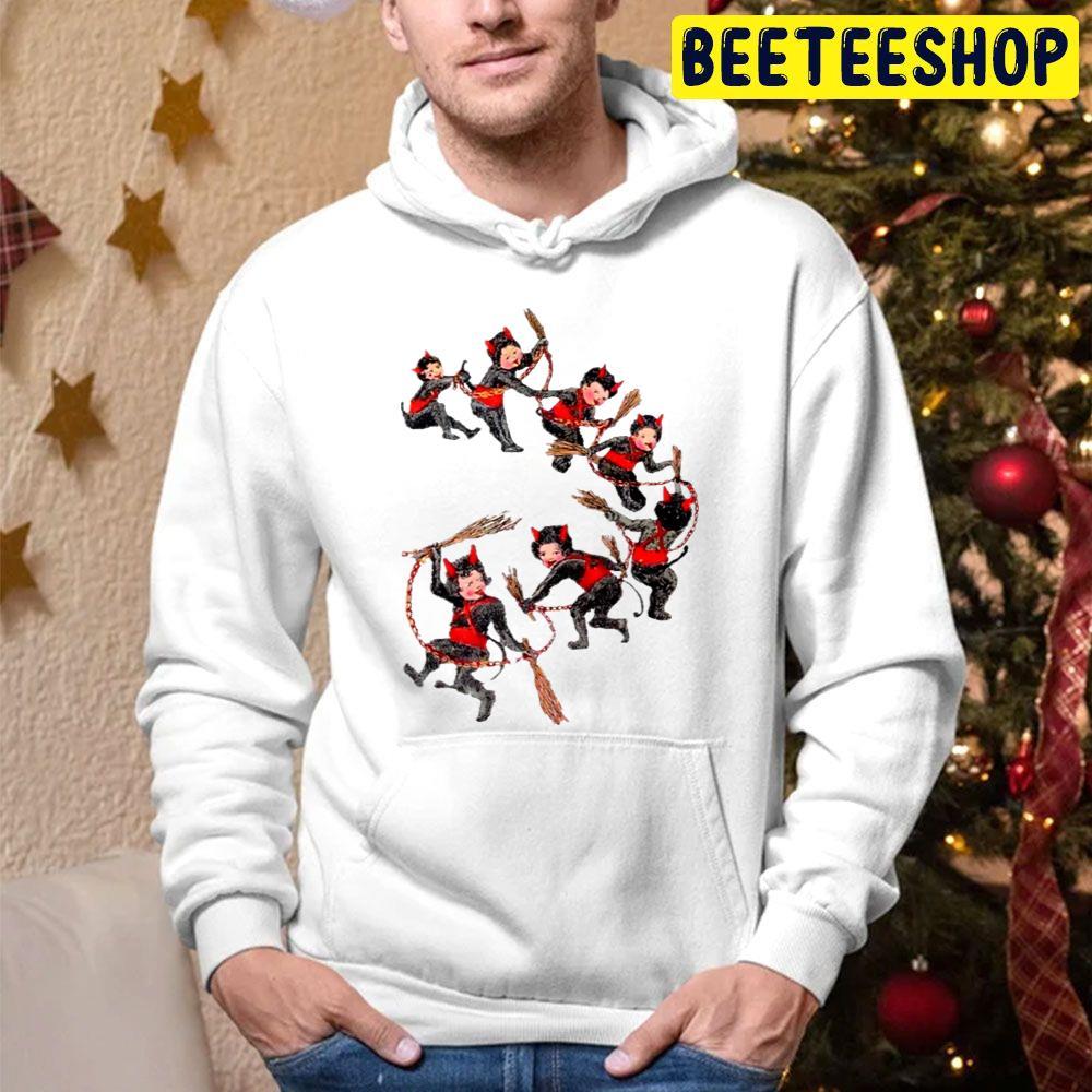 Victorian Krampus Toddlers Christmas Beeteeshop Trending Unisex Hoodie Victorian Krampus Toddlers Christmas Beeteeshop Trending Unisex Hoodie