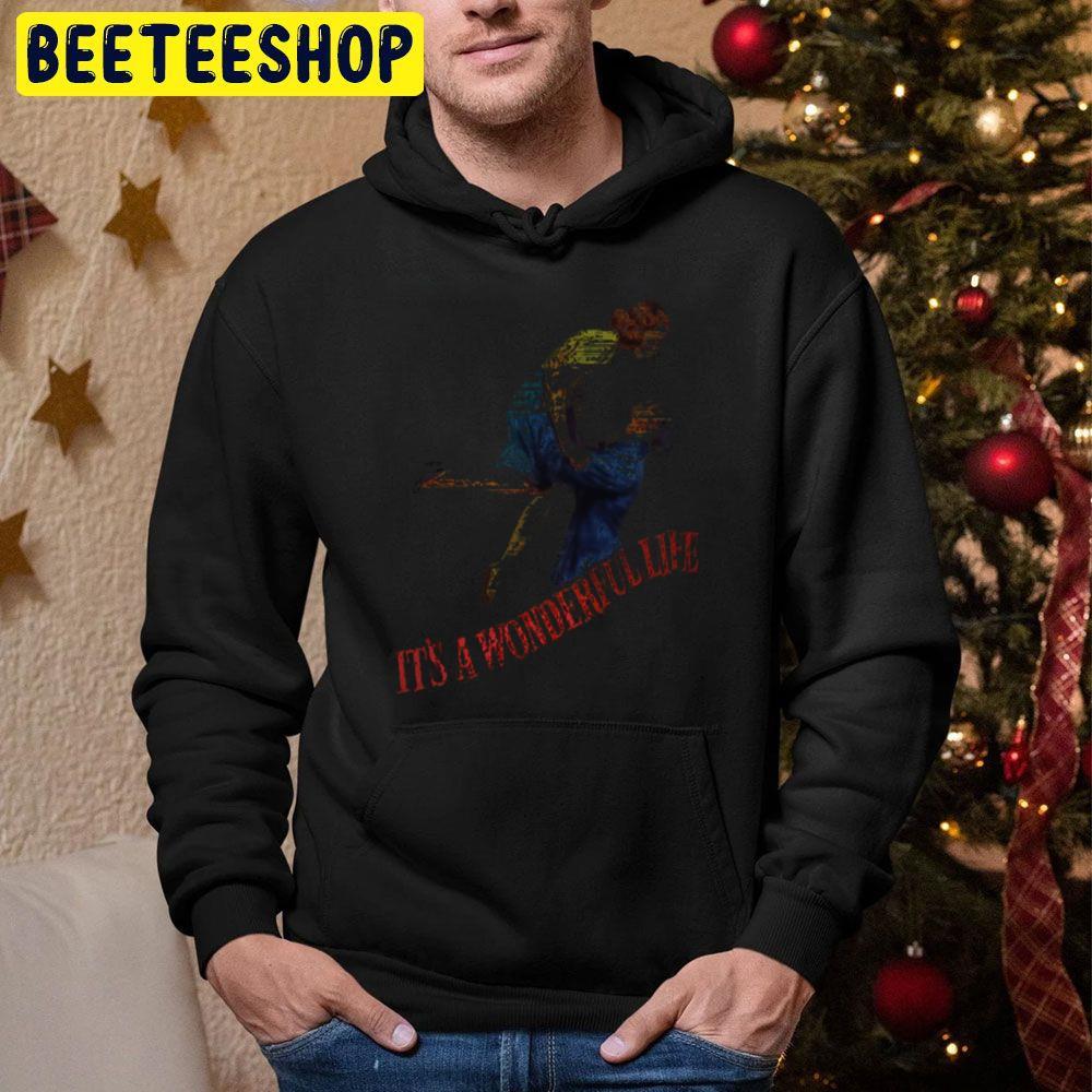 Vintage 1946 Movie It's A Wonderful Life Christmas Beeteeshop Trending Unisex Hoodie Vintage 1946 Movie It's A Wonderful Life Christmas Beeteeshop Trending Unisex Hoodie