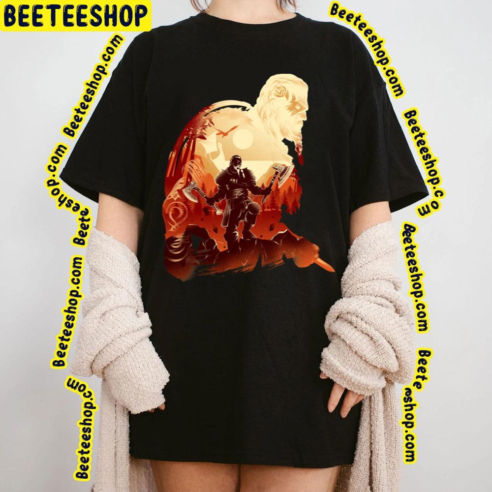 Vintage Art Valhalla Assassin's Creed Beeteeshop Trending Unisex T-Shirt Vintage Art Valhalla Assassin's Creed Beeteeshop Trending Unisex T-Shirt