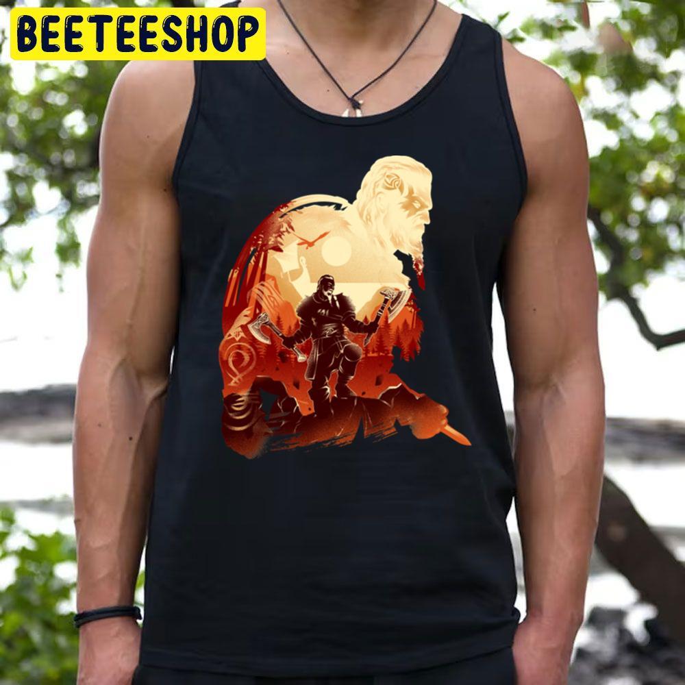 Vintage Art Valhalla Assassin's Creed Beeteeshop Trending Unisex T-Shirt Vintage Art Valhalla Assassin's Creed Beeteeshop Trending Unisex T-Shirt