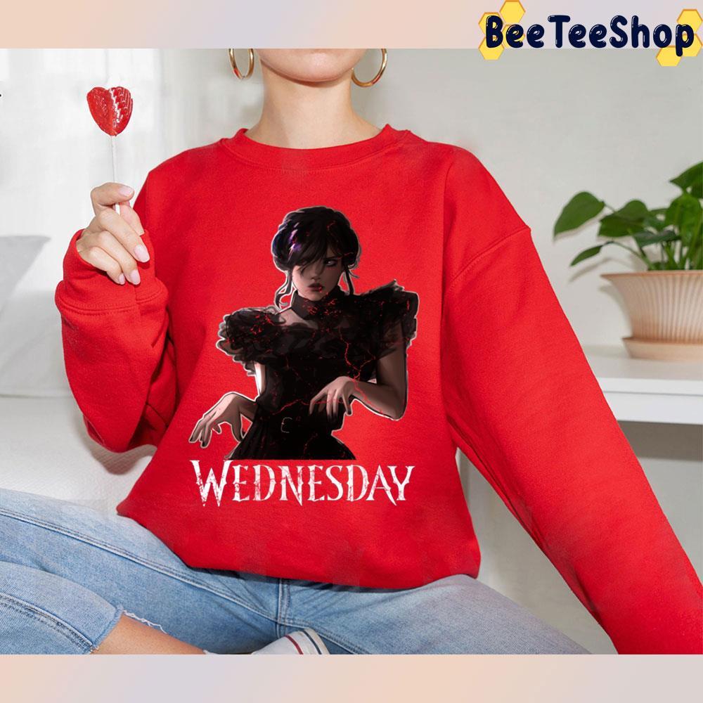Vintage Fanart Wednesday Halloween Unisex T-Shirt Vintage Fanart Wednesday Halloween Unisex T-Shirt