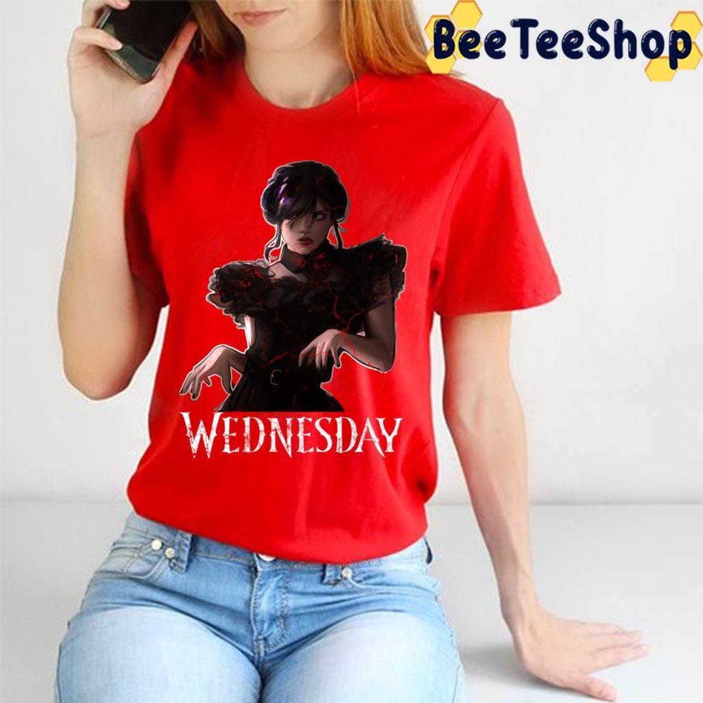 Vintage Fanart Wednesday Halloween Unisex T-Shirt Vintage Fanart Wednesday Halloween Unisex T-Shirt