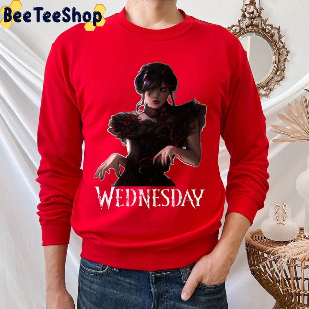 Vintage Fanart Wednesday Halloween Unisex T-Shirt Vintage Fanart Wednesday Halloween Unisex T-Shirt