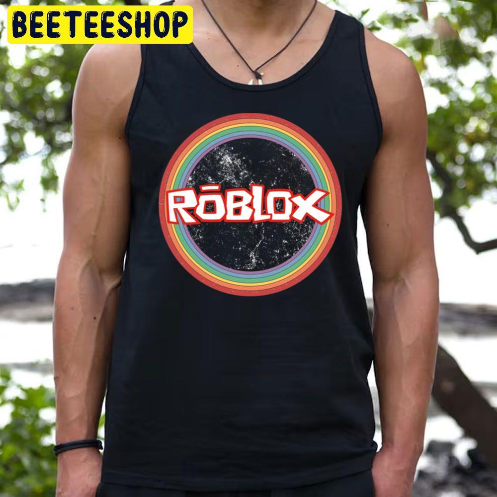 Vintage Rainbow Roblox Unisex T-Shirt Vintage Rainbow Roblox Unisex T-Shirt