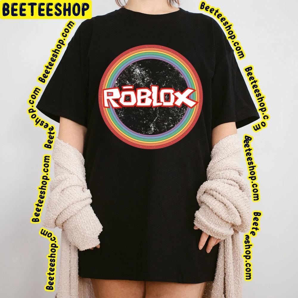 Vintage Rainbow Roblox Unisex T-Shirt Vintage Rainbow Roblox Unisex T-Shirt