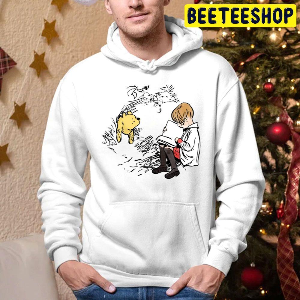 Vintage Winnie The Pooh A Very Merry Pooh Year Beeteeshop Trending Unisex Hoodie Vintage Winnie The Pooh A Very Merry Pooh Year Beeteeshop Trending Unisex Hoodie