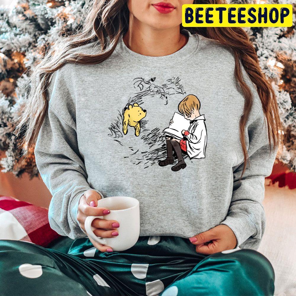 Vintage Winnie The Pooh A Very Merry Pooh Year Beeteeshop Trending Unisex Hoodie Vintage Winnie The Pooh A Very Merry Pooh Year Beeteeshop Trending Unisex Hoodie