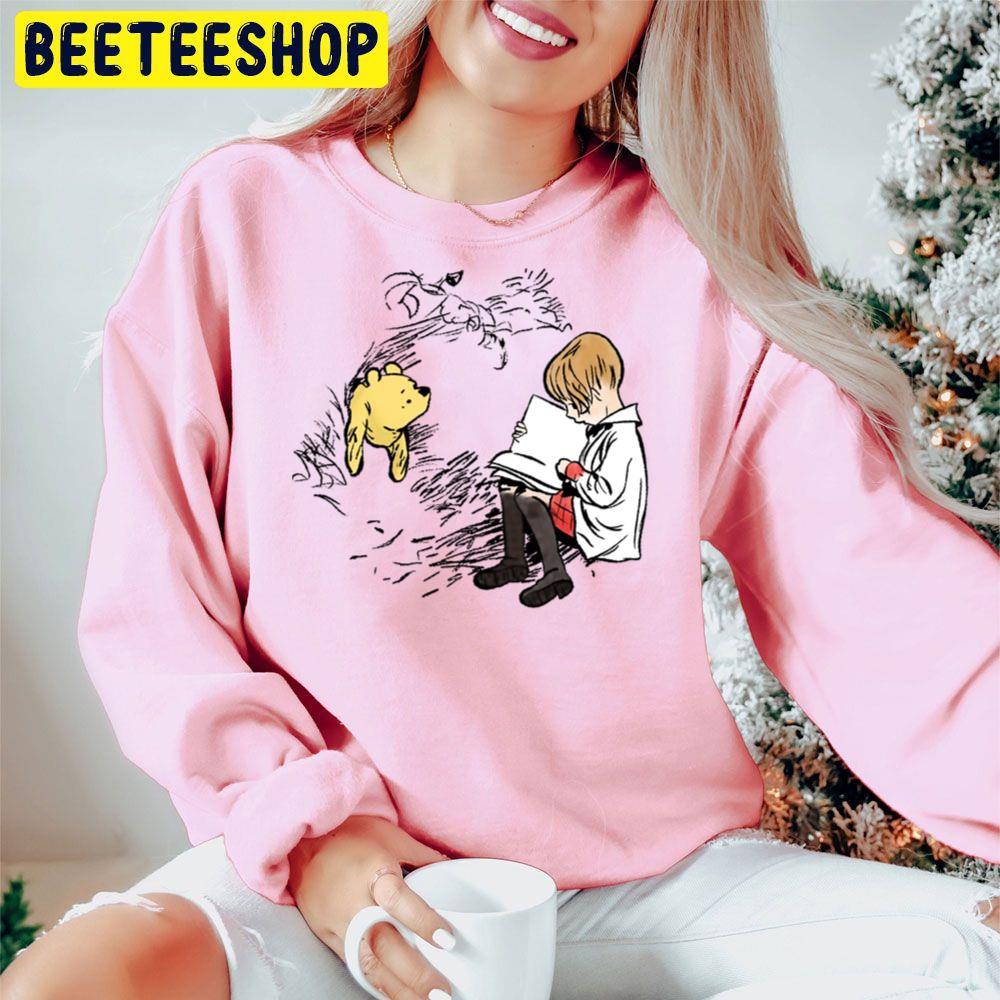 Vintage Winnie The Pooh A Very Merry Pooh Year Beeteeshop Trending Unisex Hoodie Vintage Winnie The Pooh A Very Merry Pooh Year Beeteeshop Trending Unisex Hoodie