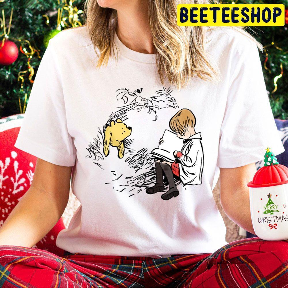Vintage Winnie The Pooh A Very Merry Pooh Year Beeteeshop Trending Unisex Hoodie Vintage Winnie The Pooh A Very Merry Pooh Year Beeteeshop Trending Unisex Hoodie