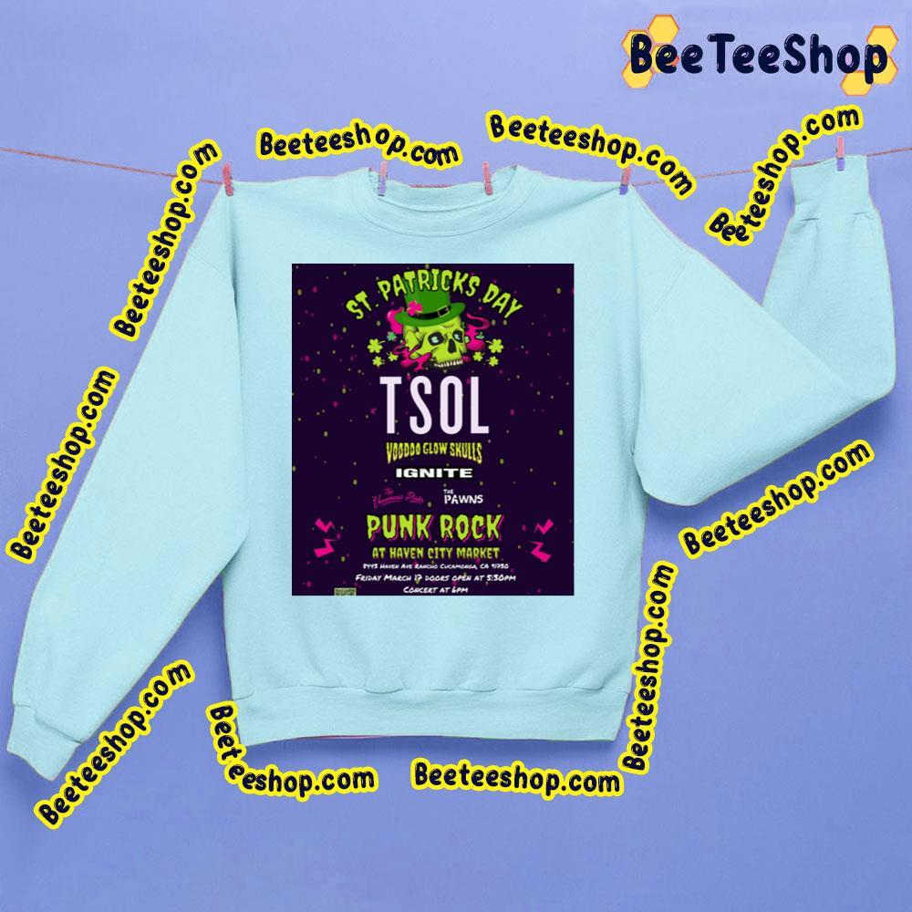 Voodoo Glow Skulls St Patrick Day 2023 Beeteeshop Trending Unisex Sweatshirt Voodoo Glow Skulls St Patrick Day 2023 Beeteeshop Trending Unisex Sweatshirt