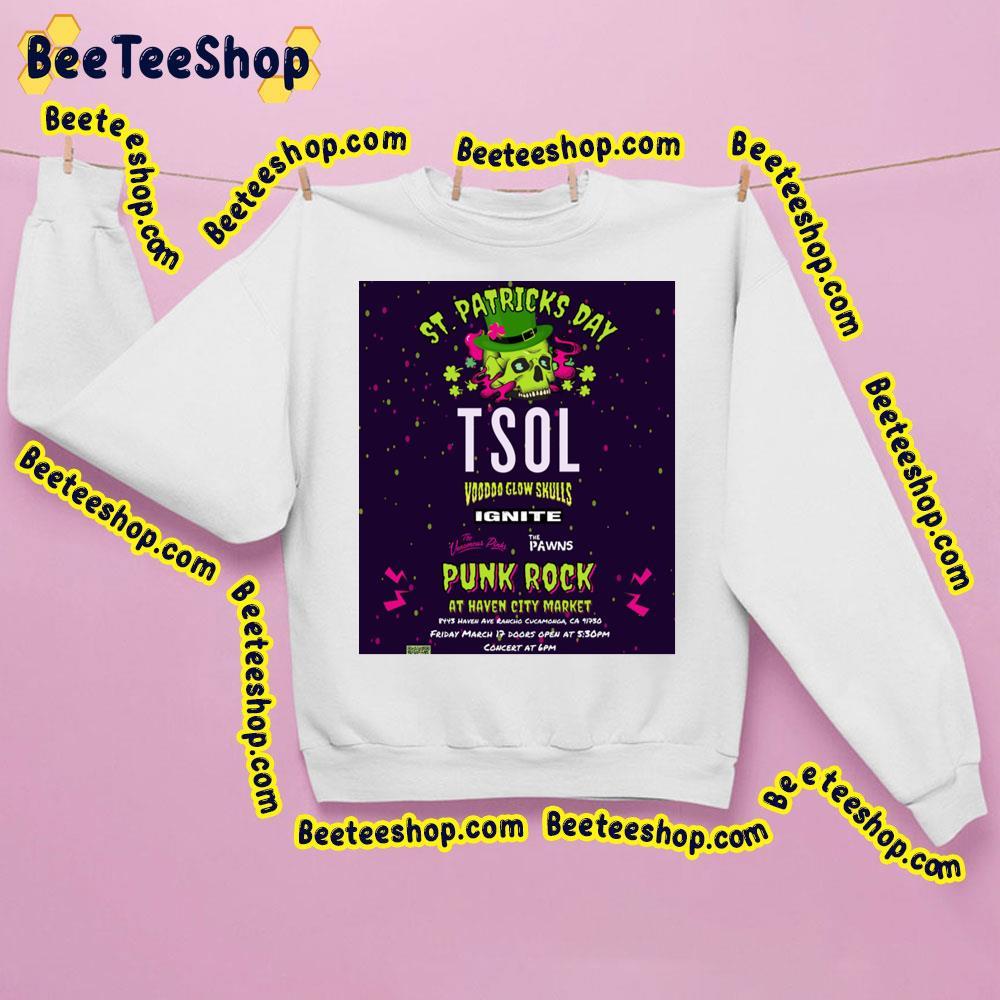 Voodoo Glow Skulls St Patrick Day 2023 Beeteeshop Trending Unisex Sweatshirt Voodoo Glow Skulls St Patrick Day 2023 Beeteeshop Trending Unisex Sweatshirt