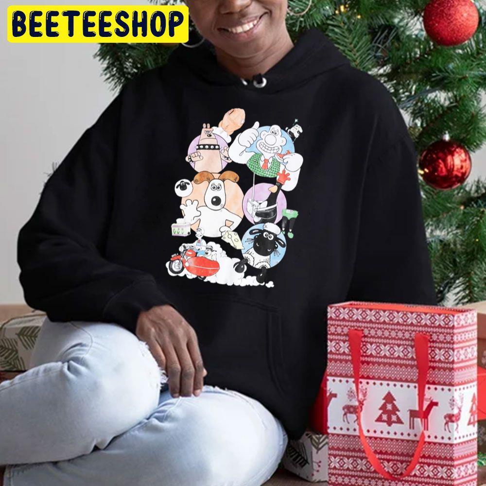 Wallace And Gromit Shaun The Sheep The Fight Before Christmas 2021 Beeteeshop Trending Unisex Sweatshirt Wallace And Gromit Shaun The Sheep The Fight Before Christmas 2021 Beeteeshop Trending Unisex Sweatshirt