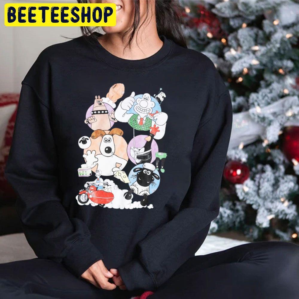 Wallace And Gromit Shaun The Sheep The Fight Before Christmas 2021 Beeteeshop Trending Unisex Sweatshirt Wallace And Gromit Shaun The Sheep The Fight Before Christmas 2021 Beeteeshop Trending Unisex Sweatshirt