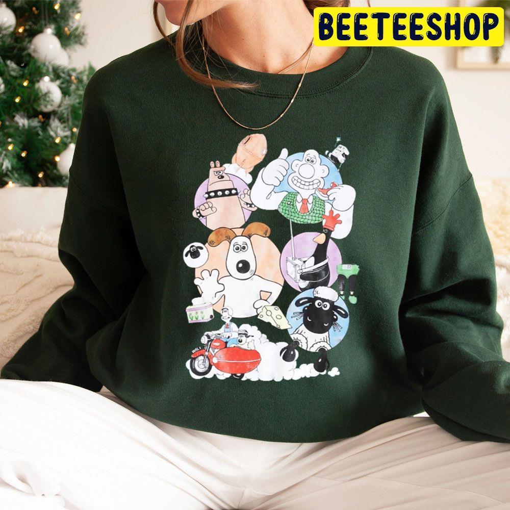 Wallace And Gromit Shaun The Sheep The Fight Before Christmas 2021 Beeteeshop Trending Unisex Sweatshirt Wallace And Gromit Shaun The Sheep The Fight Before Christmas 2021 Beeteeshop Trending Unisex Sweatshirt