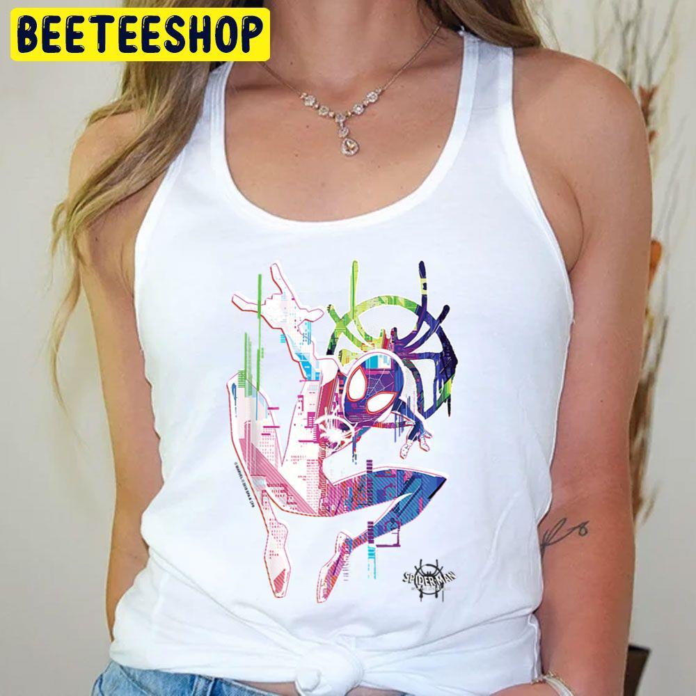 Watercolor Pose Spiderverse Movie Beeteeshop Trending Unisex T-Shirt Watercolor Pose Spiderverse Movie Beeteeshop Trending Unisex T-Shirt