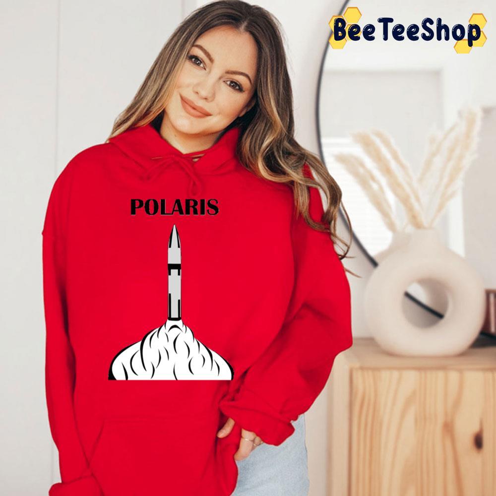 White Art Rocket Polaris Beeteeshop Trending Unisex T-Shirt White Art Rocket Polaris Beeteeshop Trending Unisex T-Shirt