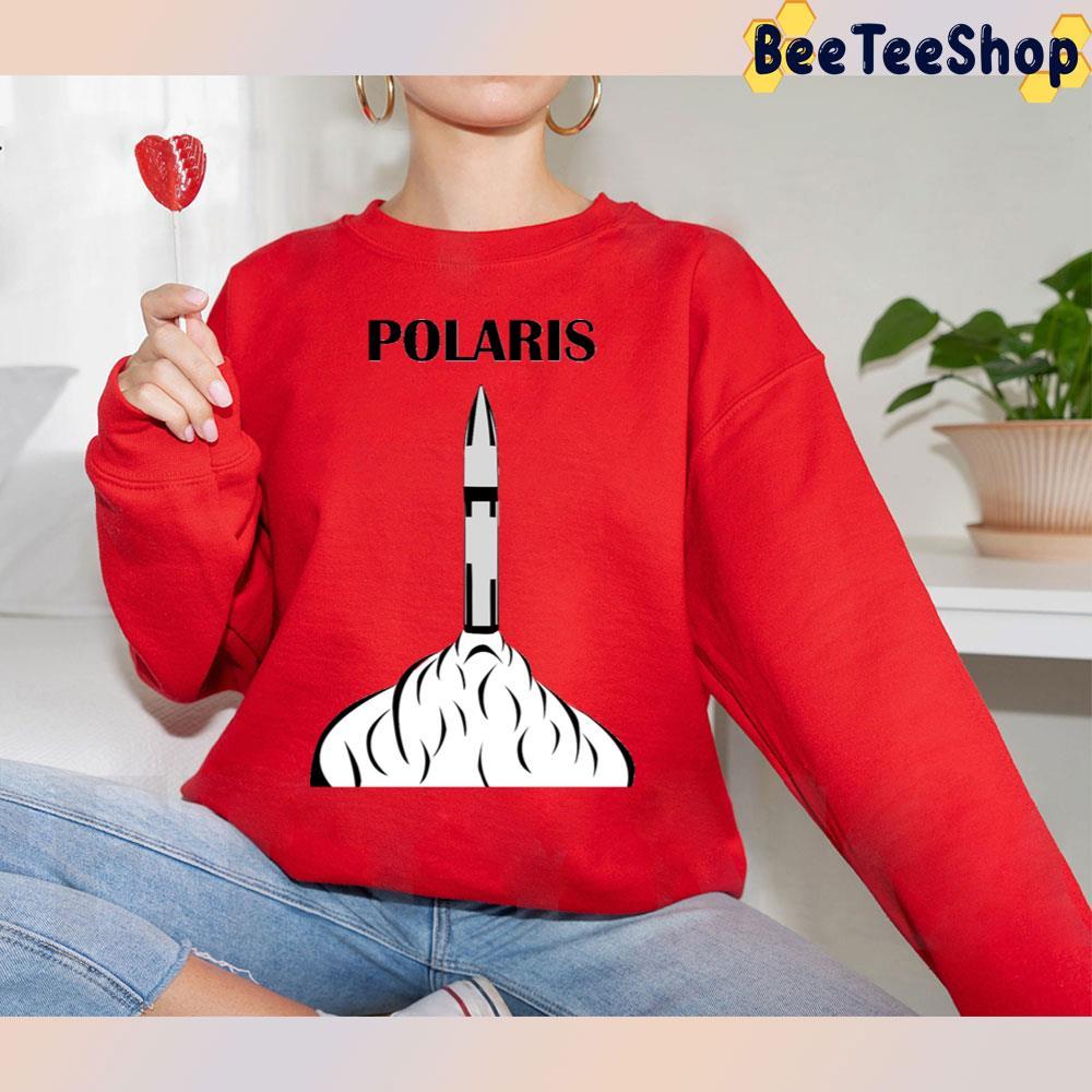 White Art Rocket Polaris Beeteeshop Trending Unisex T-Shirt White Art Rocket Polaris Beeteeshop Trending Unisex T-Shirt
