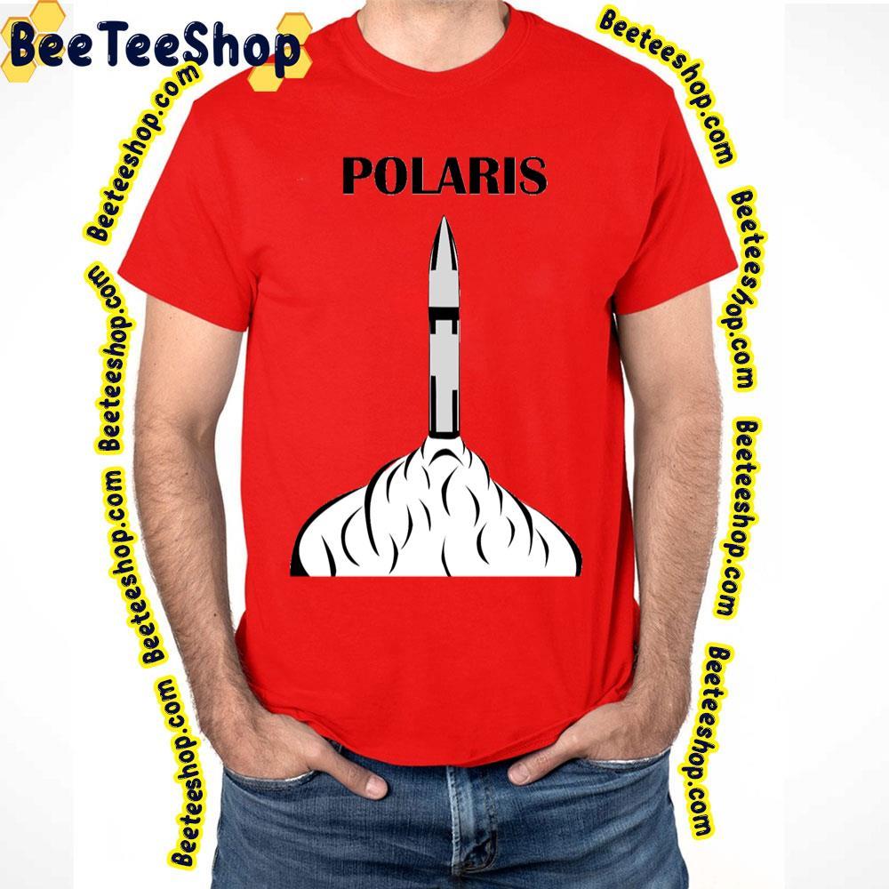 White Art Rocket Polaris Beeteeshop Trending Unisex T-Shirt White Art Rocket Polaris Beeteeshop Trending Unisex T-Shirt
