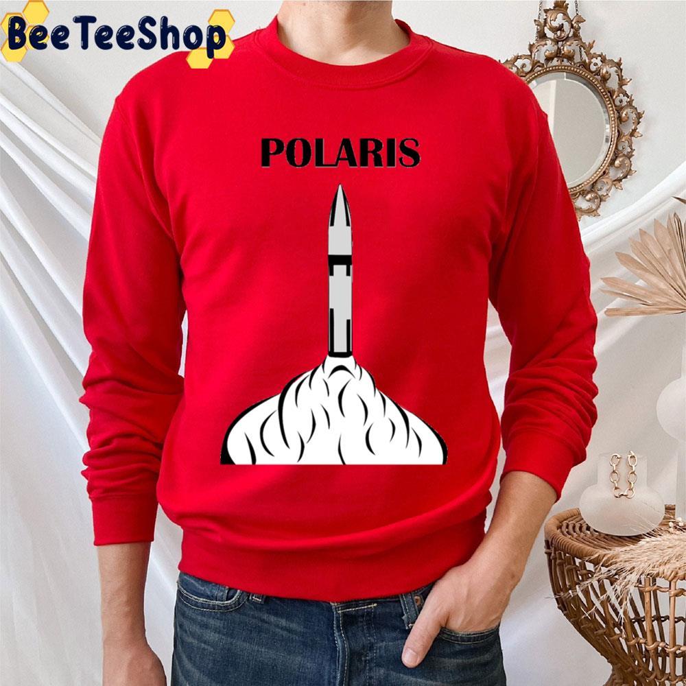 White Art Rocket Polaris Beeteeshop Trending Unisex T-Shirt White Art Rocket Polaris Beeteeshop Trending Unisex T-Shirt