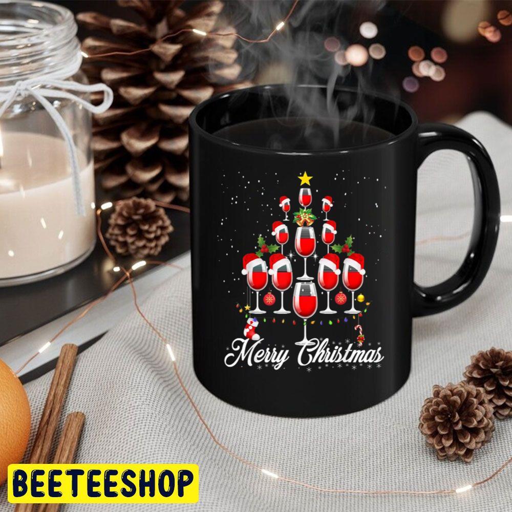 Wine Glass Christmas Tree Beeteeshop Trending Unisex Sweatshirt Wine Glass Christmas Tree Beeteeshop Trending Unisex Sweatshirt