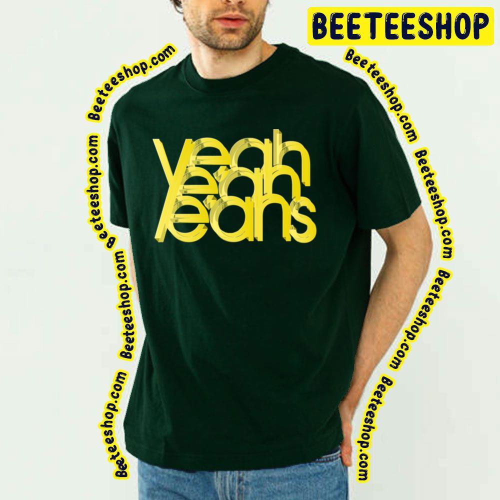 Yellow Text Yeah Yeah Yeahs Unisex T-Shirt Yellow Text Yeah Yeah Yeahs Unisex T-Shirt